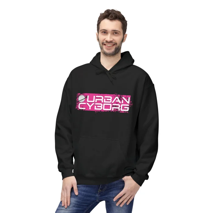 Bluza z kapturem z nadrukiem Urban Cyborg